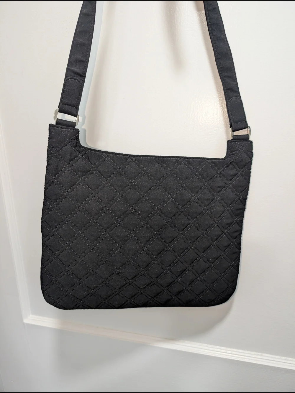 Vera Bradley Black Quilted Crossbody Bag